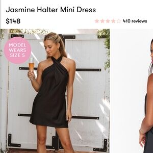 Jasmine Halter Mini Dress, Show Me Your MuMu